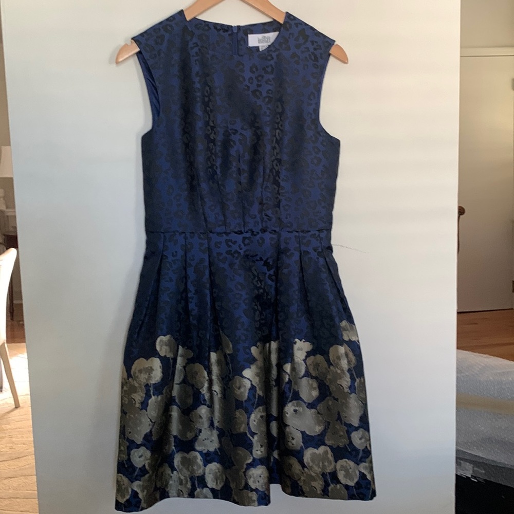Belle by Badgley Mischka Indra fit and flare dress